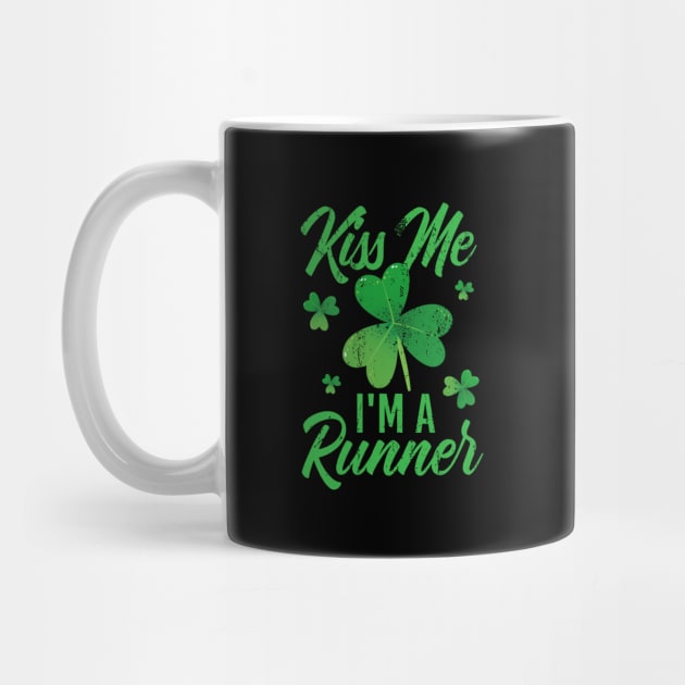 Kiss Me I'm A Runner - St. Patrick's Day Irish Runnig graphic by ScottsRed